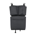 thumbnail image 2 of Bolsa colgante para cochecito, organizador portátil para juguetes y pañales al aire libre. negro, 2 of 9