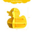 thumbnail image 6 of Hironpal Yellow Duck Kids Toddler Bookcase with 4-Tier Wood Display Shelf for Nursery Playroom Boy Girl's Gift, 6 of 8