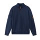 thumbnail image 1 of pstuiky camisa de manga larga para hombre, Sudadera con capucha de trabajo para hombre, color liso, manga larga, cuello alto, cremallera de un cuarto Tops casuales para hombres s, 1 of 2