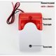 thumbnail image 4 of Wired Strobe Siren Durable Sound Alarm 12v Flashing Light Strobe Siren For 99 Zones Wireless Home, 4 of 5