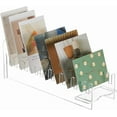thumbnail image 1 of Expositor de tarjetas navideñas de 15 ranuras, expositor portátil de pegatinas, organizador de postales de acrílico transparente, expositor de tarjetas, 1 of 6