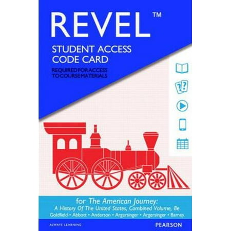 American Journey Revel Access Code: A History of the United States, Combined Volume