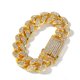 thumbnail image 5 of Collar Hip Hop con bonita cadena cubana de Miami de 16 pulgadas para hombre, 5 of 5