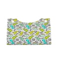 thumbnail image 2 of Kdxio Funny Dinosaurs on Stripes Print Tissue Box Cover,Modern PU Leather Rectangular Tissue Box Holder for Bathroom Living Room Bedroom Office Desk Car Home, 2 of 9