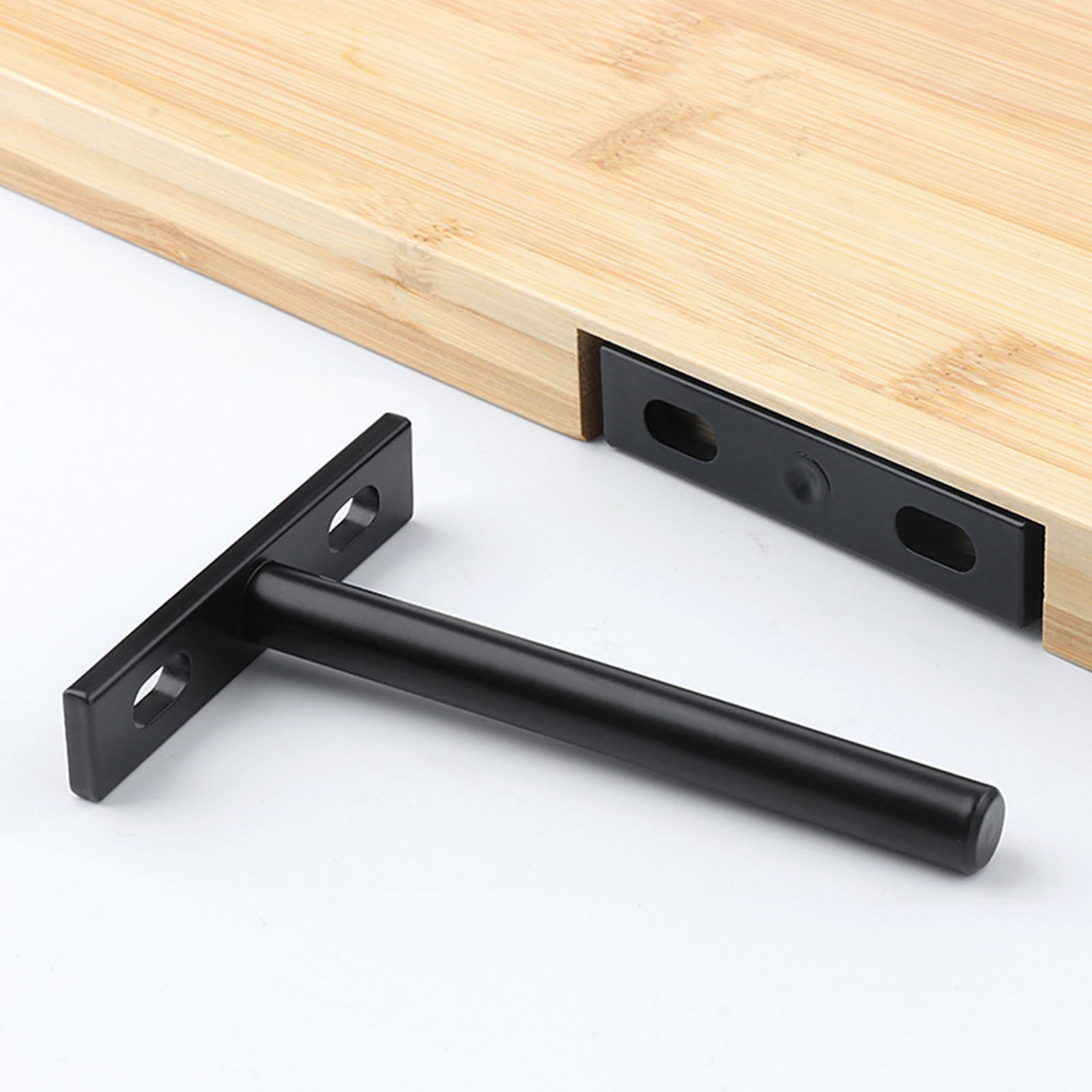 Concealed Floating Shelf Supports Unseen Wall Mounted Folding Table Shelf Brackets for Home decors & Space Optimization
