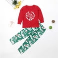 thumbnail image 4 of Conjunto de pijamas navideños para niños y adultos, ropa de dormir familiar con estampado, para mamá y papá, 4 of 4