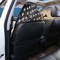 thumbnail image 5 of Uourmeti Terry Cloth Car Seat Cover Machine Washable, Compatible with Truck Seat Van, Bucket Seat Protector Fit for Sedan Vehicle, Distressed American Flag 1 Pack, 5 of 7