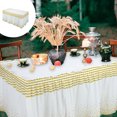 thumbnail image 1 of Wzzjkit Table Cloth Table Skirt Party Table Skirt Desk Skirt Falda Table Skirts for Rectangle Tables, 1 of 6
