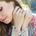 thumbnail image 5 of Everly Women's Morganite 14k Rose Gold Ring, 5 of 8