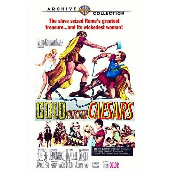 Gold for the Caesars (DVD), Warner Archives, Action & Adventure