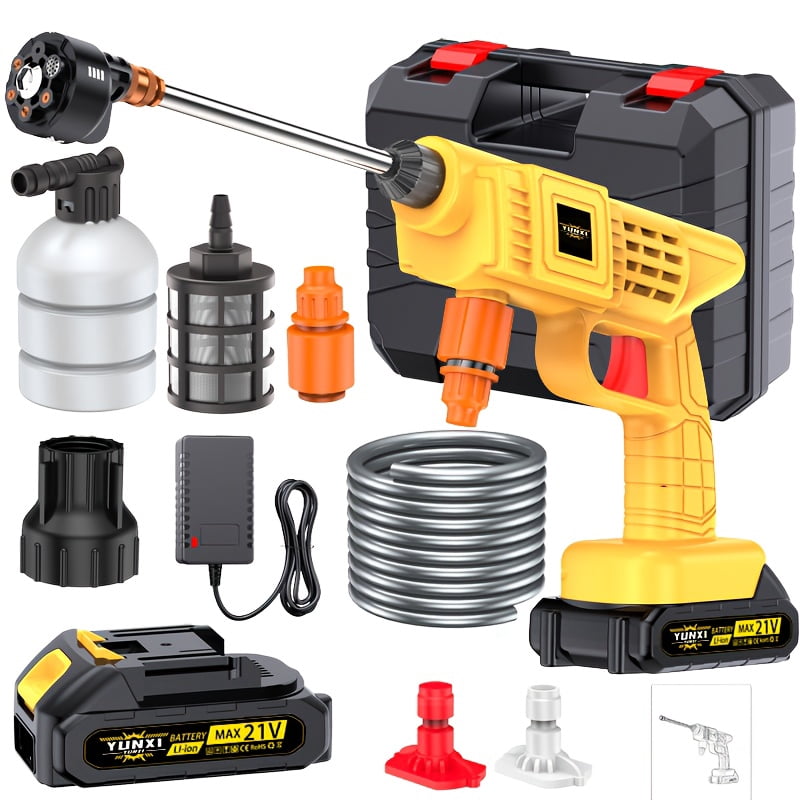 2026 Cordless Pressure Washer – Portable High-Pressure Hydro Washer with Lithium Battery for Car, Garden, Floor, Fence, and Balcony Cleaning