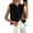 Black, variant on Sweater Vest Women Summer Tank Tops Sleeveless Button Down Trendy Clothes Business Casual Knit Outfits