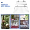 thumbnail image 4 of UPKOCH 2pcs Bird Perch Platforms for Parrots Stainless Steel Resting and Jumping Stand for Bird Cages for Home and Pet Store Use, 4 of 8