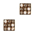 thumbnail image 2 of Decodeary Christmas Hanging Ball Tree Trinket For Festive Decorations Christmas Themed 6 2Set, 2 of 6
