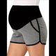 thumbnail image 1 of Pantalones Cortos de Maternidad para Mujer, con Bolsillos, para Dormir, Correr, Hacer Ejercicio y Estar en Casa Gris L, 1 of 7