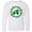 AA-White, variant on Inktastic St Patricks Day Shamrock Truck Long Sleeve Youth T-Shirt