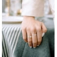 thumbnail image 4 of ORUYROP 2mm Womens Titanium Eternity Rings Cubic Zirconia Anniversary Wedding Engagement Band Size 3-13.5, 4 of 6