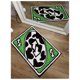 thumbnail image 1 of Para alfombra de cartas, alfombra de área estética divertida, antideslizante, lavable, moderna, abstracta, linda, única, para baño, como se muestra, como se muestra, 1 of 5