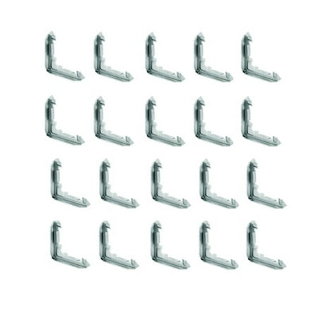 

Prime Line PL14318 Aluminum Mitered Frame Corners 3/8 Inch 20 Pack