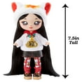 thumbnail image 5 of Na Na Na Surprise Glam Series 2 Liling Luck - Lucky Cat-Inspired 7.5" Fashion Doll with Black Hair and Metallic Clip-on Kitty Purse, 2-in-1 Gift, Toy for Kids Ages 5 6 7 8+ Years, 5 of 8