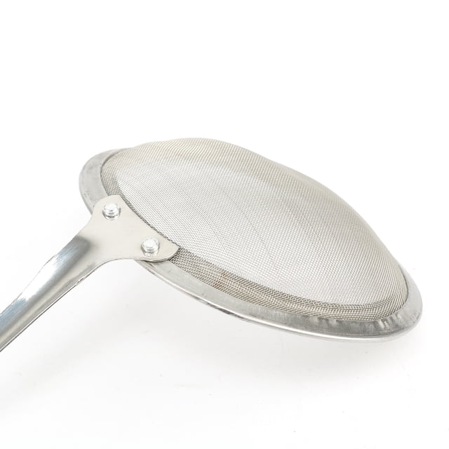 Stainless Steel Mesh Skimmer Vegetable kitchen tool; mesh Residue Oil 1 piece; strainer; Mesh Colander Strainer