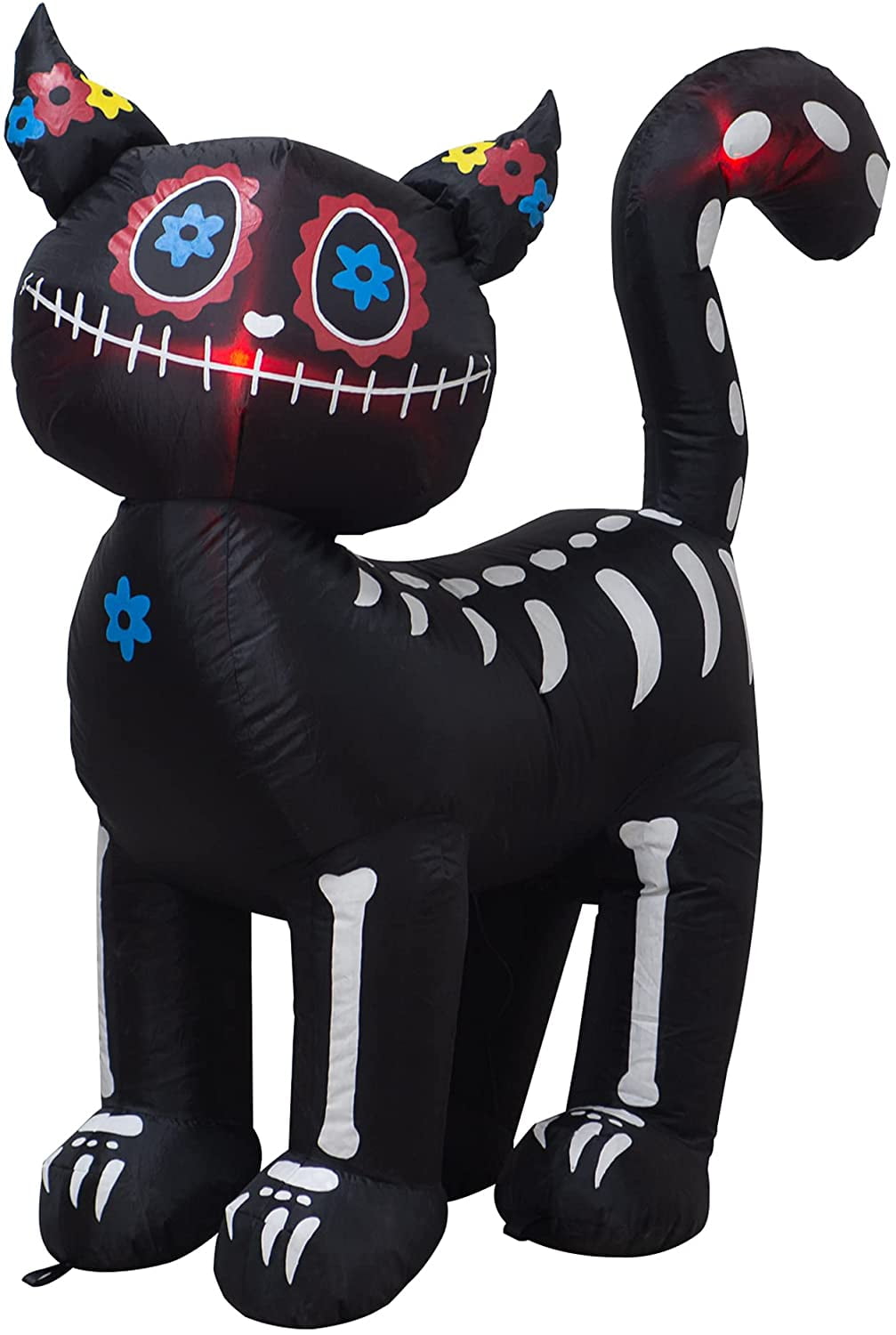 4 Feet Tall Halloween Inflatable Black Cat D Lights Decor Outdoor