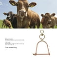 thumbnail image 2 of Herramienta de tracción de nariz de ganado de vaca fácil instalación rotación de 360 ​​grados anillo de nariz de vaca resistente a la erosión de 2 uds para granja ANGGREK Otros, 2 of 7