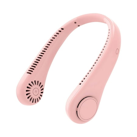 

Leafless Hanging Fan Refrigeration Outdoor Usb Charging Portable Lazy Hanging Neck Small Fan Turbine