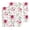Pink, variant on Pink Roses Kitchen Dish Towels for Drying Dishes Set of 2, Romantic Flowers Leaves Vintage Country Waffle Weave Microfiber Hand Tea Bathroom Towels Quick Dry & Absorbent Towel 12x12
