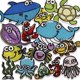thumbnail image 1 of patch Thermocollant 14 piezas Cusson Thermocollant Enfant Broderies Cusson Brod Patch Pour Diy Personalizador Vtement Camiseta Jeans,sac Dos Veste D'enfa, 1 of 5