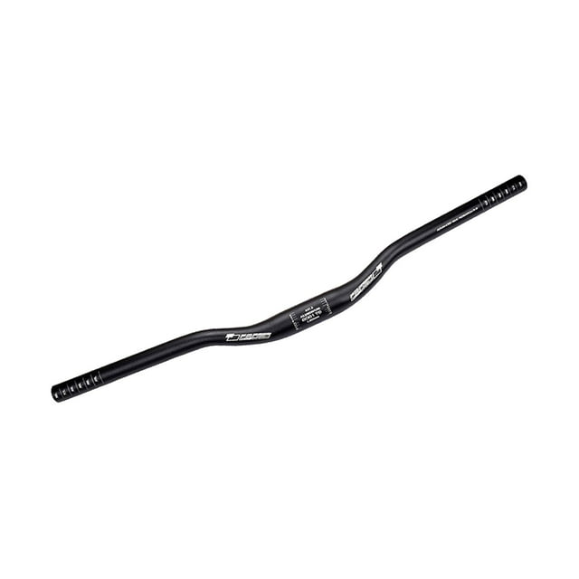 Decodeary Mountain Bike Parts Replacement High Strength Aluminium Alloy Riser Handlebar With Comfort Grip Mountain Bike Handlebars Black 62cm