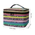 thumbnail image 6 of HELLHERO Leopard Multifunction Wide-open Portable Makeup Bag Organizer Adult Gifts & Daily Use, 6 of 6