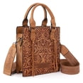 thumbnail image 1 of Bandolera Wrangler Small para mujer con flecos, color marrón, 1 of 6