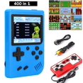 thumbnail image 1 of Consola de juegos portátil Qian, 400 Classic Fc Games con pantalla 3.0 - azul dontodent Kuyhfg Sin marca, 1 of 5