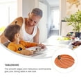thumbnail image 4 of MasteelfCA 1Pc Creative Pumpkin Shaped Plate Ceramic Breakfast Holder for Table (Yellow), 4 of 7