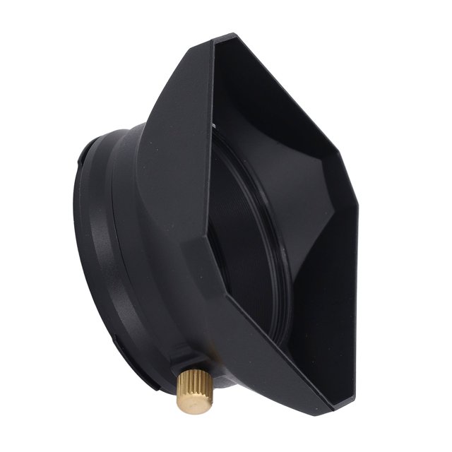 Parasol para lente de cámara digital, la serie pantalla para x100 con filtro de 49 mm, bloquea la luz no deseada, compatible con x70, aleación de aluminio, acabado, parasol
