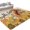 Dark Orange Light Beige, variant on Area Rugs 2x3,Squirrel Sunflower Fall Thanksgiving Farm Floral Non Slip Washable Rug Indoor Carpet Soft Floor Rugs for Home Living Room Bedroom Dining Room Office