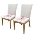 thumbnail image 2 of Uemuo Flamingo Pattern Waterproof Square Couch Cushion Covers, Magic Sofa Covers Washable, Stretch Sofa Seat Cushion Slipcovers, 2 of 9