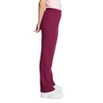 thumbnail image 3 of Hanes EcoSmart Women’s Open-Leg Fleece Sweatpants, 3 of 5