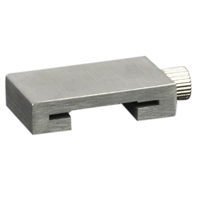 Bloque localizador limitador de regla de acero al carbono para marcar líneas de carpintería (26 mm)