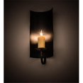 thumbnail image 1 of Meyda 193480 Applique Shoreham de 7 Pouces - Noir & Argent, 1 of 1