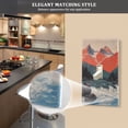 thumbnail image 5 of Yayeee Toggle Light Switch Wall Plate 1-Gang 4.5"x2.7" Home Decorative Outlet Cover, Mountains at Dawn, 5 of 7