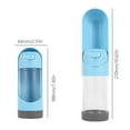 thumbnail image 4 of Portable Pet Dog Water Bottle 300ml Drinking Bowl for Small Large Dogs Feeding Water Dispenser Cat Dogs Outdoor Bottles, 4 of 6