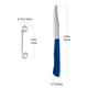 thumbnail image 3 of pstuiky Cuchillo para frutas cuchillo para verduras herramienta de cocina cuchillo para rebanar, 3 of 7