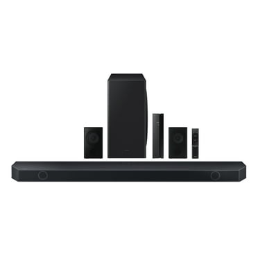 SAMSUNG Q-Series 9.1.2ch Wireless Dolby Atmos Soundbar   Rear Speakers w/ Q-Symphony HW-Q910D/ZA