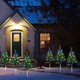 thumbnail image 1 of Luces solares de jardín 2 uds luces solares decorativas LED árbol de Navidad linterna Solar para decoración al aire libre, 1 of 4