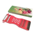 thumbnail image 3 of Pelador de verduras multiusos Jadeshay rallador versátil alta intensidad, 3 of 5