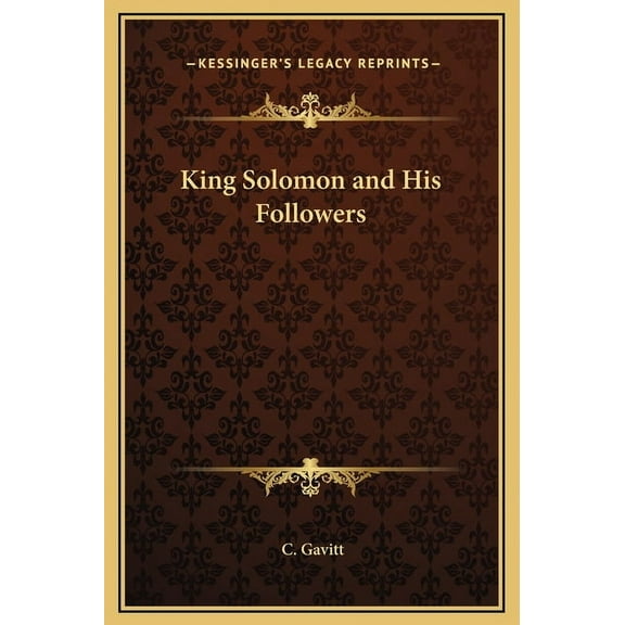 King Solomon and His Followers (Hardcover)