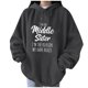 thumbnail image 1 of Camiseta de manga larga con cuello redondo y estampado informal a la moda para mujer Pompotops  gfhjh23985, 1 of 5