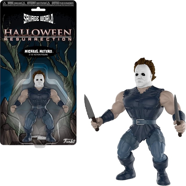 Funko Savage World: Halloween - Figura coleccionable de Michael Myers, Multicolor